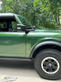 Ford Bronco Cursive Script Metal Emblem Templates - 2021+ Bronco