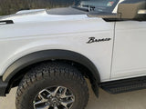 Ford Bronco Cursive Script Metal Emblem Templates - 2021+ Bronco