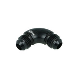 Union Adapter High Flow -AN Male to Male - 90°
