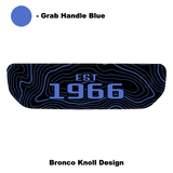 1966 Topographic Shifter Plate (Printed Series + Acrylic) - 2021+ Bronco