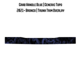 Topo Trunk Trim Overlay / Protector - 2021+ Bronco