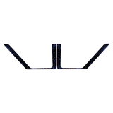 Topo Front Door Net Trim Overlay Kit (Printed Series) - 2021+ Bronco
