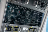 Overhead Control Panel Offroad Operation Reference Plate - 2024+ Grenadier