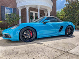 "GTS" Door Vinyl Logo Emblems for Porsche Vehicles (Boxter, Cayman, 911, Macan, Cayenne, Panamera)