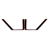 Topo Rear Door Net Trim Overlay Kit (Printed Series) - 2021+ Bronco