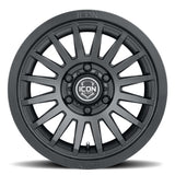 Icon Alloys - Recon SLX / Satin Black - 3617859057SB - Size: 17x8.50 - Bolt Pattern: 6x5.5 - Offset: 25mm - Bore: 95.1mm