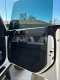Topo Front Interior Upper Door Card Insert Overlays (Printed Series) - 2021+ Bronco 4 Door