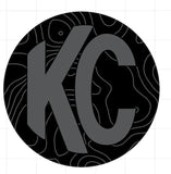 KC HiLITES Pro6 / Titan Gravity Light Cover Topo Overlays (Pair) - Universal