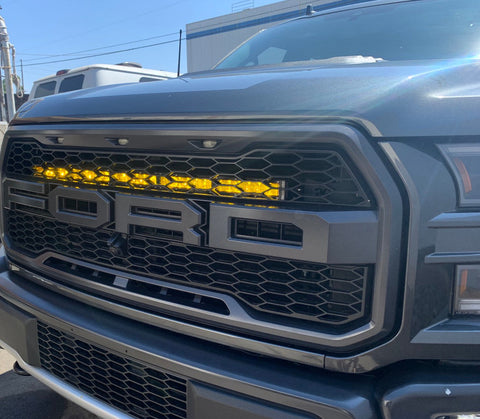 Excursion Raptor Grille 2nd Generation Ford Raptor 30” Behind The Grill Mounts – Overland ...