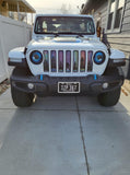 Bigfoot - Rainbow Chrome Background Grille Insert