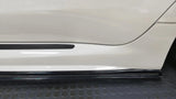 JDM S207 Style 3D Carbon Side Skirt Overlay - 2015-2021 WRX / STI