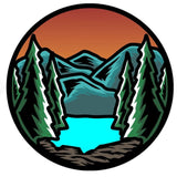 Lost In The Woods At Sunset Spare Tire Cover