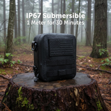 Large Waterproof Submersible Tactical MOLLE Pouch for Plate Carriers, Battle Belts, Rucks and Field Gear. Durable Thermoplastic Design is Compatible with Backpacks, Tactical Belts, Chest Rigs and More