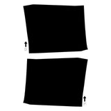 Topographic Inner Door Cup Overlays - 2024+ Tacoma / 2025+ 4Runner