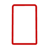 Mirror Adjustment Switch Outline Overlay (Printed Series Vinyl) - 2021+ Bronco