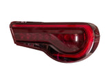 OLM OE Plus Linear Style Sequential Tail Light Overlays (Dark, Light, Red, or Yellow) - 2017-2021 Toyota 86 / Subaru BRZ