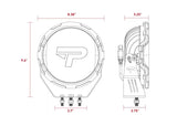 PROWLR 9" LED Driving Light [TRUE AMBER]