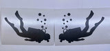 Premium Cast Matte Black Vinyl Lifestyle Decals