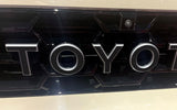 Premium Cast Vinyl Decal Letter Inlays for 2015-2026 4Runner TRD PRO Grille