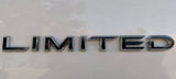 Premium Cast Vinyl Decal Letter Inlays for 2024-2026 Grand Highlander Limited Emblem