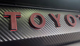 Premium Cast Vinyl Decal Letter Inlays for 2024-2026 Tacoma TRD Pro Dashboard