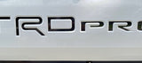 Premium Cast Vinyl Decal Letter Inserts for 2024-2026 Tacoma TRD Pro Tailgate