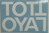 Premium Cast Vinyl Decal Letters for 2024-2026 Land Cruiser Liftgate