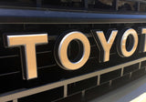 Premium Cast Vinyl Decal Letters for 2014-2021 Tundra/Sequoia TRD PRO Grille