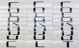 Premium Cast Vinyl Decal Letters for 2014-2026 Colorado Door and Tailgate Emblems
