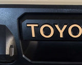 Premium Cast Vinyl Decal Letters for 2016-2023 Tacoma/2014-2021 Tundra Tailgate Handle
