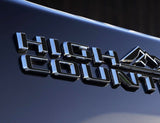 Premium Cast Vinyl Decal Letters for 2020-2026 Silverado High Country Fender and Tailgate Emblems