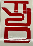 Premium Cast Vinyl Decal Letter Inserts for 2022-2026 Tundra TRD Grille