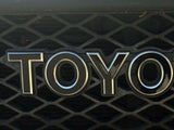 Premium Cast Vinyl Decal Letters for FJ Cruiser Grille
