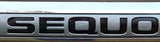 Premium Cast Vinyl Decal Letter Inserts for 2008-2022 Sequoia Liftgate