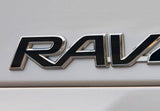 Premium Cast Vinyl Decal Letter Inlays for 2013-2025 RAV4 Rear Door