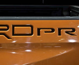 Premium Cast Vinyl Decal Letter Inserts for 2015-2021 Tundra TRD Pro Bedside Fenders x2