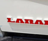 Premium Cast Vinyl Decal Letter Inserts for 2019-2026 RAM LARAMIE Tailgate