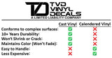 Premium Cast Vinyl Decal Letter Inserts for 2023-2025 Corolla GR-Four Rocker Panels