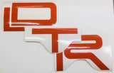Premium Cast Vinyl Decal Letter Inserts for 2010-2014 FJ Cruiser Skid Plate