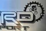 Premium Cast Vinyl Mountain Bike Decals for 2024-2026 Tacoma TRD Off Road and Sport x2
