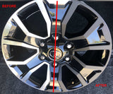 Premium Cast Vinyl Decal Overlays for 2020-2023 Tacoma TRD Sport Wheels x4