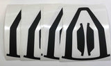 Premium Cast Vinyl Decal Overlays for 2020-2023 Tacoma TRD Sport Wheels x4