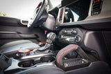 Printed Series Center Grab Handle Stripe Overlay - 2021+ Bronco Raptor (Carbon Fiber)
