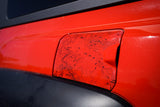 Printed Series Fuel Door Overlay - 2021+ Bronco Raptor