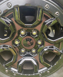 Printed Series Wheel Cap Overlays - 2021+ Bronco