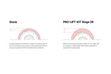 Eibach PRO-TRUCK-LIFT Stage 2R 2024-2025 Toyota Tacoma SR5, TRD SPORT, TRD Off-Road, Limited DOUBLE CAB 2.4L Turbo (non hybrid) 4WD N400 | Excludes leaf spring, and Adaptive Variable Suspension (AVS) models Part #: E86-82-105-02-22