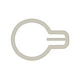 Push to Start Outline Overlay (Printed Series Vinyl) - 2021+ Bronco