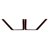 Topo Rear Door Net Trim Overlay Kit (Printed Series) - 2021+ Bronco