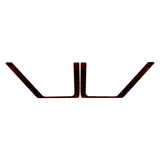 Topo Front Door Net Trim Overlay Kit (Printed Series) - 2021+ Bronco