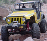 "Rock Proof" Front Bumper: Stubby for Jeep Wrangler TJ (1997-06) / Wrangler Unlimited LJ (2004-06)